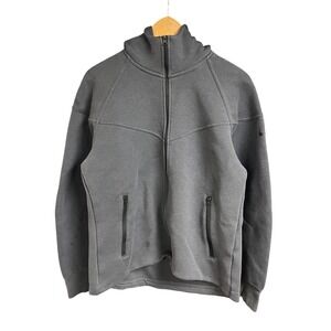 Nike Tech Fleece Full Zip Hoodie Dark Gray Mens Size Medium FQ4798 060